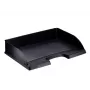 Leitz laiškų dėklas Plus Landscape Standard, plastikinis, juodas, A4, 350 x 245 x 63 mm, 363 mm, 273 mm