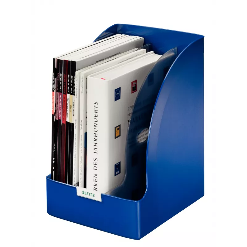 Leitz Magazine file Plus Jumbo mėlynas, plastikinis, A4, 20,5 cm, 740 g