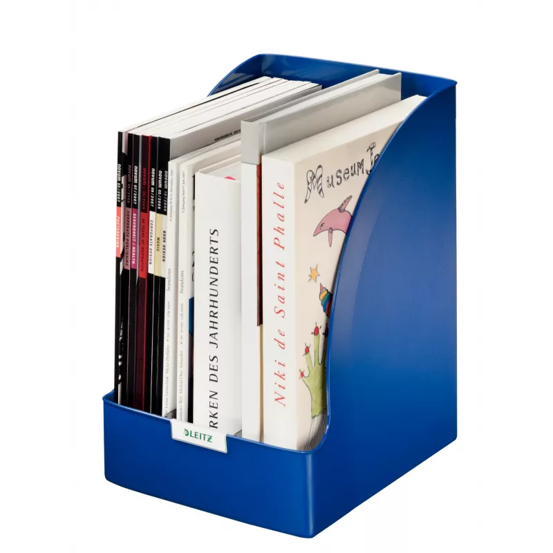 Leitz Magazine file Plus Jumbo mėlynas, plastikinis, A4, 20,5 cm, 740 g