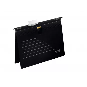 Leitz Suspension Binder Alpha Active FSC® aplankas segtuvas, A4, juodas, kartonas, 225 g/m², FSC, DIN 821, 348 mm