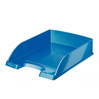 Leitz WOW dokumentų dėklas, plastikinis, mėlynas, A4, 255 x 357 x 70 mm, 280 g