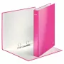 Leitz Ringbinder WOW Laminuotas A4+ 2DR/25mm, rožinis