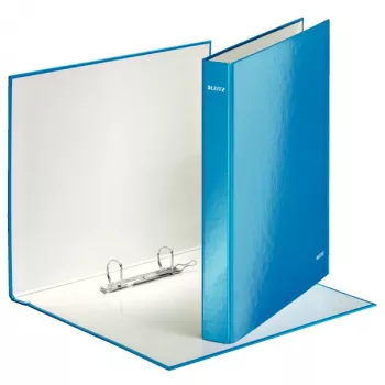 Leitz WOW laminuotas segtuvas A4+ 2DR/25mm, mėlynas