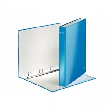 Leitz WOW Laminuotas segtuvas A4+ 4DR/25mm, mėlynas