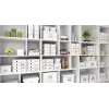 Leitz Click & Store WOW DVD laikymo dėžutė, balta, kartoninė