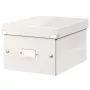 Leitz Click & Store WOW maža laikymo dėžutė, balta, kartonas, 7,4 L, 200 x 250 x 148 mm, 540 g, 1 vnt.