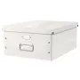 Leitz Click & Store WOW didelė laikymo dėžė, balta, kartoninė, 369 mm x 482 mm x 200 mm