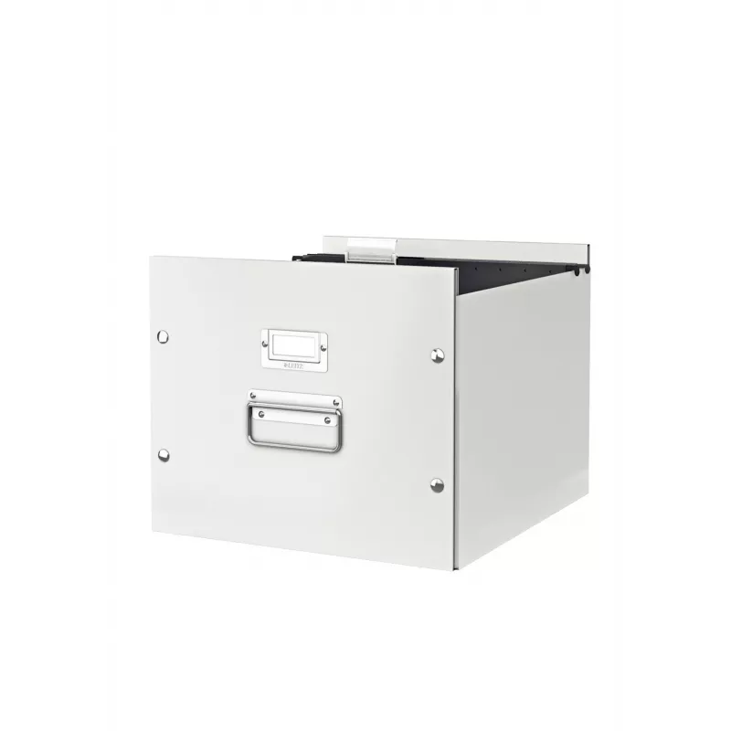Leitz Click & Store WOW dėžė bylų segtuvams, balta, kartonas, 1.21 kg
