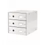 Leitz Click & Store WOW stalčius su 3 stalčiais, Baltas, Kartonas, 286 mm, 282 mm, 330 x 251 x 59 mm, 2.21 kg