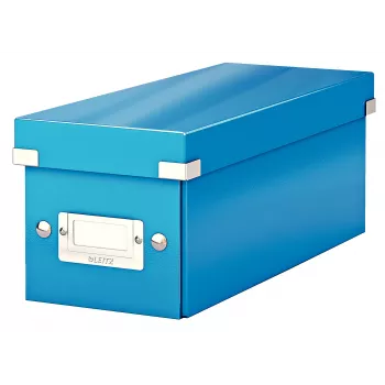 Leitz Click & Store WOW dėžutė CD laikymui, mėlyna, kartonas, 143 mm, 352 mm, 136 mm, 440 g