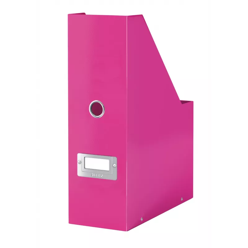 Leitz Click & Store WOW segtuvas žurnalams, rožinis, kartonas, 103 mm, 253 mm, 330 mm