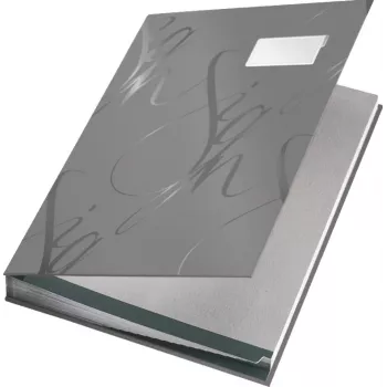 Leitz Design Signature Book 18 skirtukų A4, Pilka