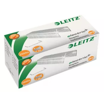 Leitz Kabės 24/6 E2 elektriniam segtuvui, dėžutė po 2500 vnt.