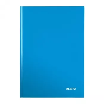 Leitz Notebook WOW A4 kvadratinis kietu viršeliu, mėlyna, 80 lapų, 80 g/m²
