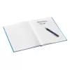 Leitz Notebook WOW A4 kvadratinis kietu viršeliu, mėlyna, 80 lapų, 80 g/m²