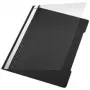 Leitz standartinis plastikinis aplankalas juodas A4 PVC (25)