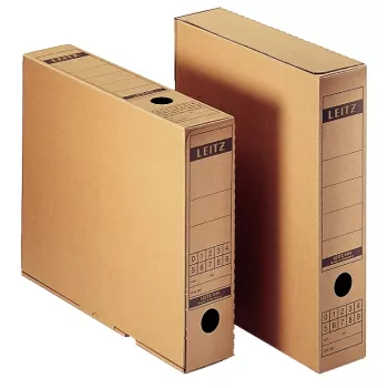 Leitz 60840000 dėžutė dokumentams laikyti, kartoninė, juoda