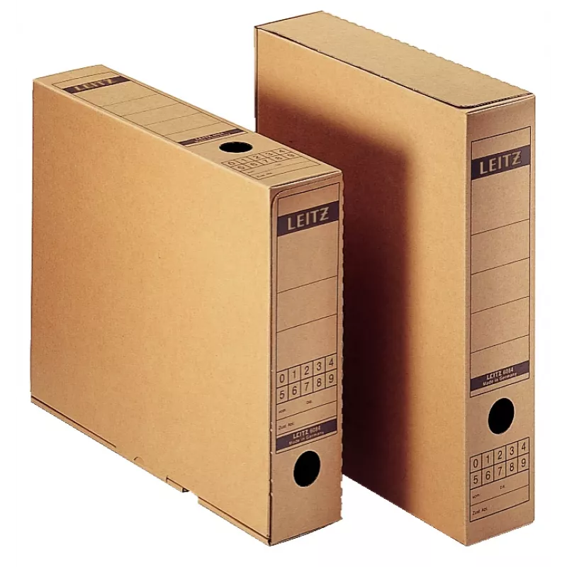 Leitz 60840000 dėžutė dokumentams laikyti, kartoninė, juoda