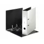 Leitz Lever Arch File 180° WOW POB/Laminuotas A4/80mm, A4, Kartonas, Balta, 600 lapų, 8 cm, 80 mm