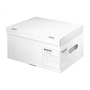 Leitz Archyvavimo dėžė Infinity FSC® A4, balta, A4, 430 g, 355 x 255 x 190 mm