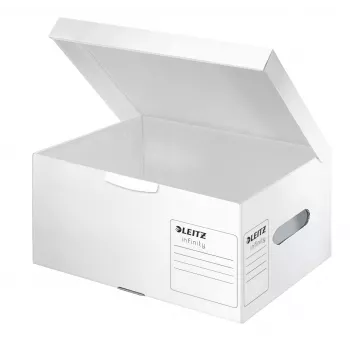 Leitz Archyvavimo dėžė Infinity FSC® A4, balta, A4, 430 g, 355 x 255 x 190 mm