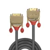 Lindy 3 m DVI-D dvigubos jungties laidas, Gold Line