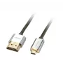 Lindy 2m CROMO plonas aukštos spartos HDMI į Micro HDMI laidas su Ethernet
