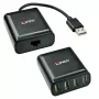Lindy 60m 4 prievadų USB 2.0 Cat.6 prailgintuvas