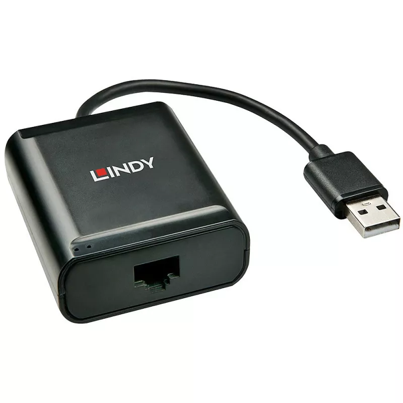 Lindy 60m 4 prievadų USB 2.0 Cat.6 prailgintuvas