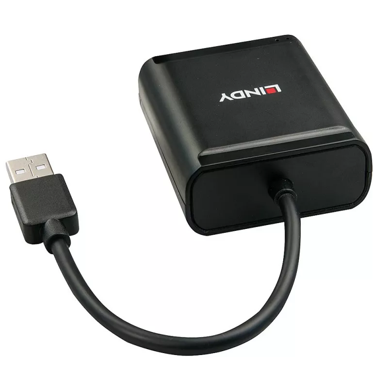 Lindy 60m 4 prievadų USB 2.0 Cat.6 prailgintuvas