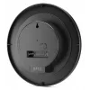 Braun BC 06 B juodos spalvos kvarcinis sieninis laikrodis, apvalus, 20 cm