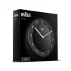 Braun BC 06 B juodos spalvos kvarcinis sieninis laikrodis, apvalus, 20 cm