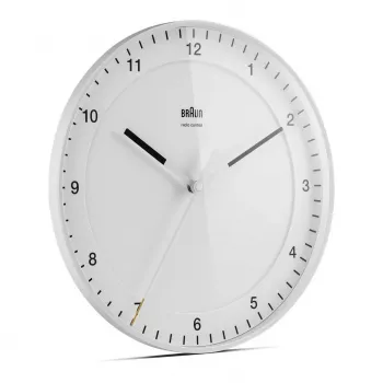 Braun BC 17 mechaninis laikrodis Baltas