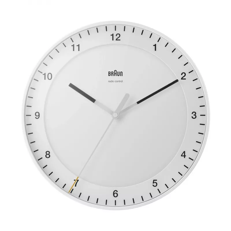 Braun BC 17 mechaninis laikrodis Baltas