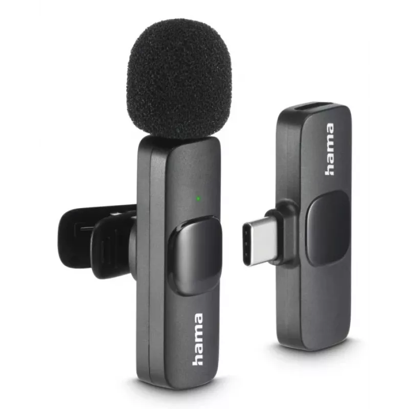 Hama Smart Wireless belaidis segamasis mikrofonas (juodas)