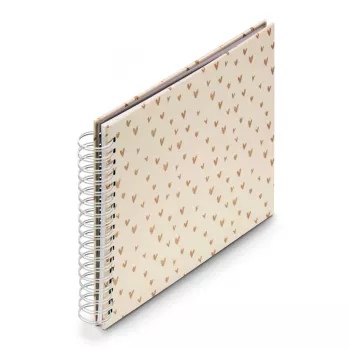 Hama 00007701 fotoalbumas Smėlio spalvos 50 lapų 10 x 15 Spiralinis įrišimas