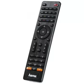 Hama 00012306 universalus nuotolinio valdymo pultas IR belaidis DVD/Blu-ray, STB, TV, VCR mygtukai