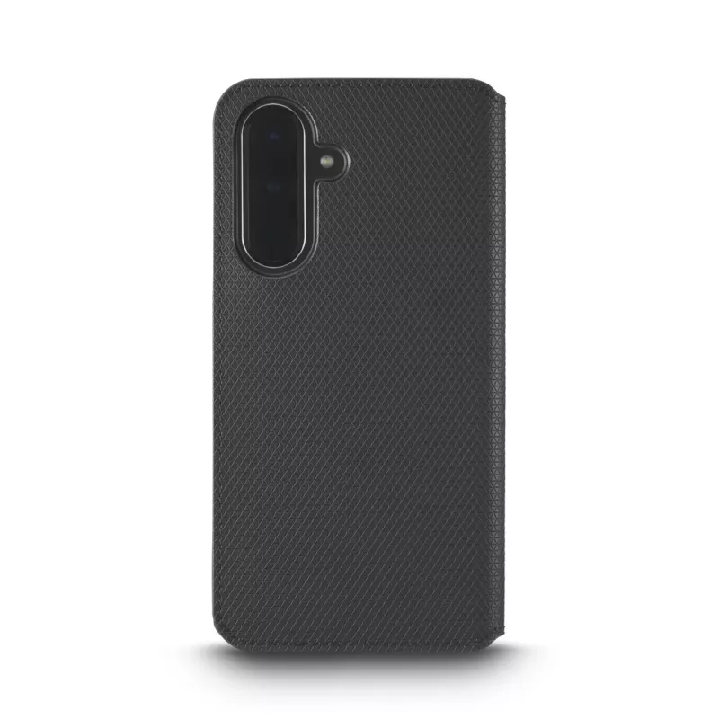 Mobiliojo telefono dėklas Black Rock 00035765 — Booklet Slim Folio, skirtas Samsung Galaxy A37 5G, juodos spalvos, 1 vnt.