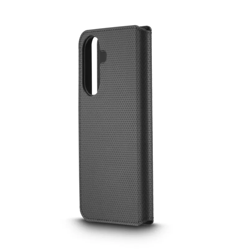 Mobiliojo telefono dėklas Black Rock 00035765 — Booklet Slim Folio, skirtas Samsung Galaxy A37 5G, juodos spalvos, 1 vnt.