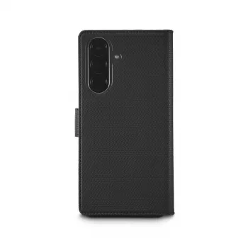 Mobilaus telefono dėklas Black Rock 00037343 — knygelė piniginė, skirta Samsung Galaxy A37 5G, juoda, 1 vnt.