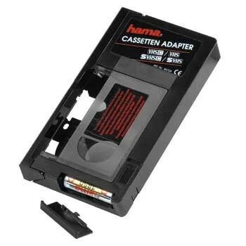 Hama 00044704 dėklas VHS-C kasečių laikmenoms, juodas