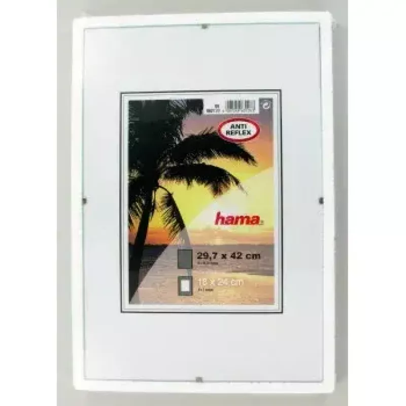Hama Clip-Fix stiklinis nuotraukų rėmelis 18x24 cm 297x420 mm 63128 HAMA