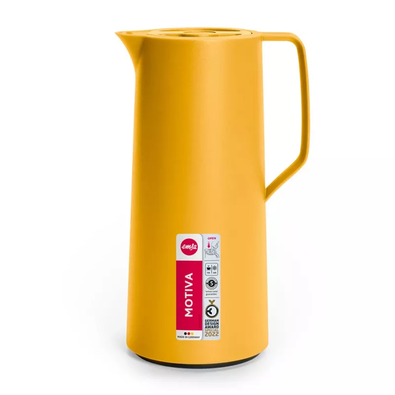 EMSA Motiva Single arbatinukas 1000 ml geltonas