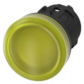 Siemens 3SU1001-6AA30-0AA0 geltonas signalinis indikatorius