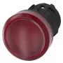 Siemens 3SU1001-6AA20-0AA0 raudonas signalinis žibintas