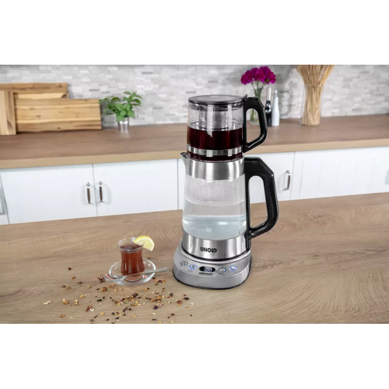 Unold 18215 Samowar Selin elektrinis virdulys 1,7 L 1800 W Nerūdijantis plienas