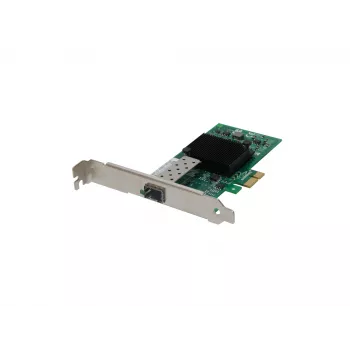 LevelOne GNC-0110 Gigabit pluoštinė PCIe tinklo plokštė, 1 x SFP, vidinė, laidinė, PCI Express, pluoštas, 1000 Mbit/s, aliuminis