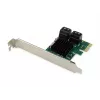 Conceptronic EMRICK 4 prievadų SATA PCIe adapteris su SATA laidu