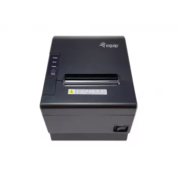 Equip 80 mm terminis kvitų spausdintuvas su automatiniu pjaustytuvu, USB / Bluetooth / WiFi / stalčiui