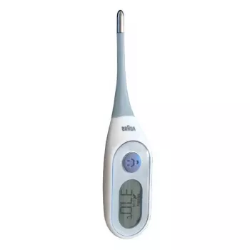 Braun PRT2000 skaitmeninis kūno termometras kontaktinis, mėlynas, baltas